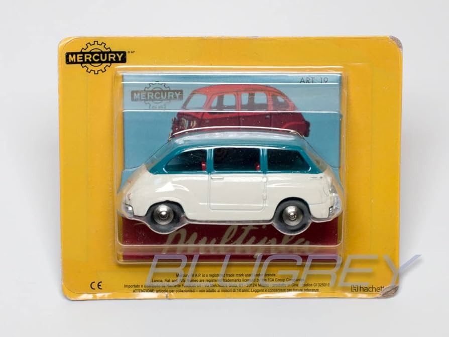 Amazon | マーキュリー 1/48 フィアット 600 ムルティプラ 1958